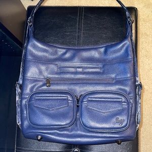 NWOT LUG Convertible Zipliner VL in navy blue! 2 bags in one!